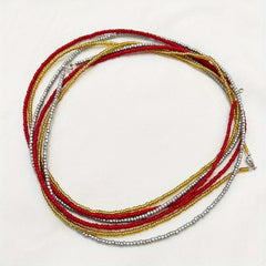 Bohemian Beaded Waist Chain Set Belly Chain Belt For Women
