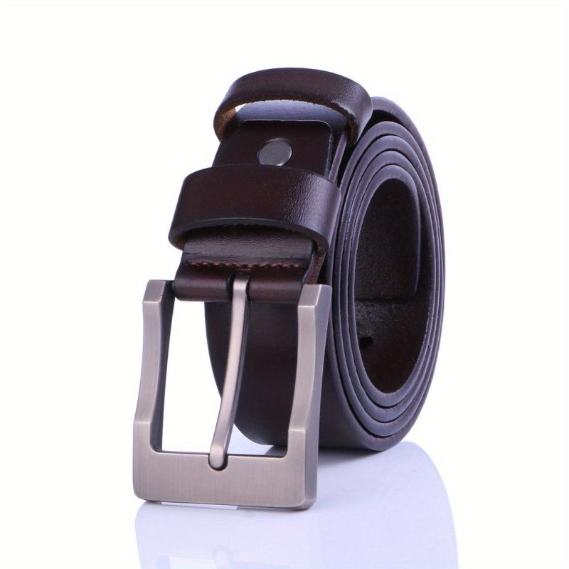 Men's Square Pin Buckle Casual Belt