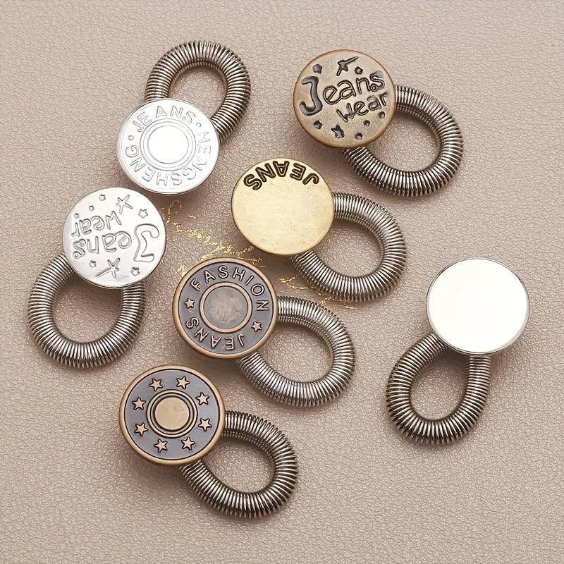 5pcs Button Extenders for Pants and Jeans Adjustable Waistband Expander