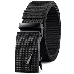 Men Automatic Buckle Nylon Army Tactical Belt Military Waist Canvas Belts