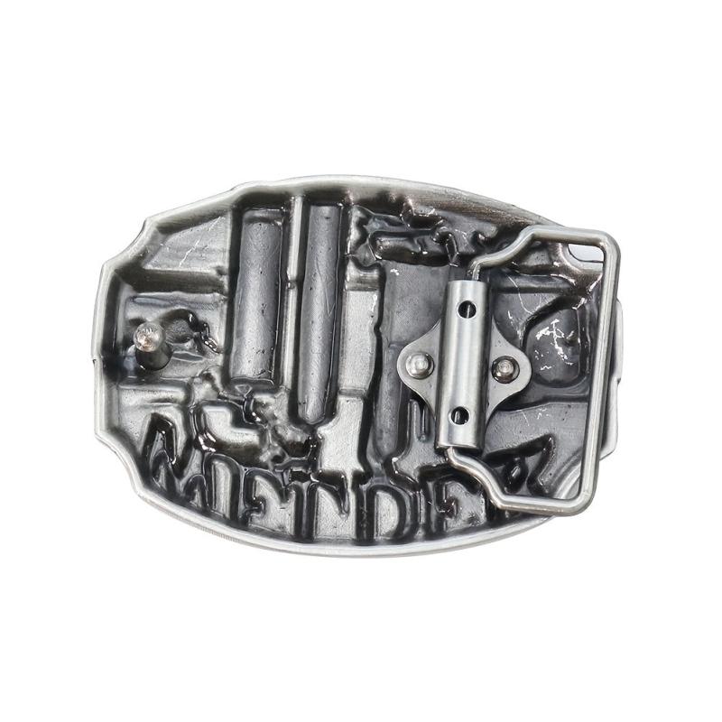Vintage Welder Belt Buckle Women's Punk Metal Girdle Buckle