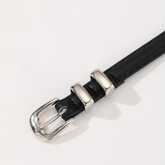 Stylish PU Belt Classic Jeans Pants Waist Belt Girdle For Women