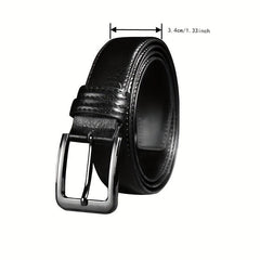Men's Pin Buckle Vintage Leather Belt