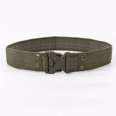 Quick Release Tactical Belt Men's Military Canvas Waistband