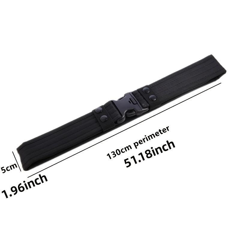 Quick Release Tactical Belt Men's Military Canvas Waistband