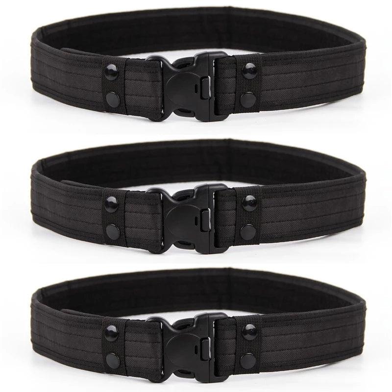 Quick Release Tactical Belt Men's Military Canvas Waistband