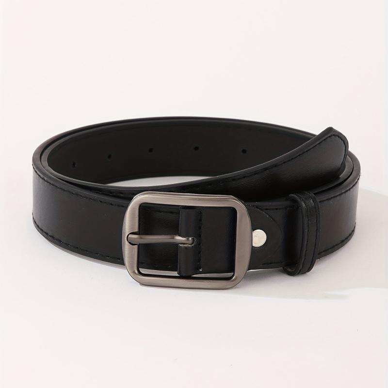 Vintage PU Leather Belt Casual Jeans Pants Belt For Women