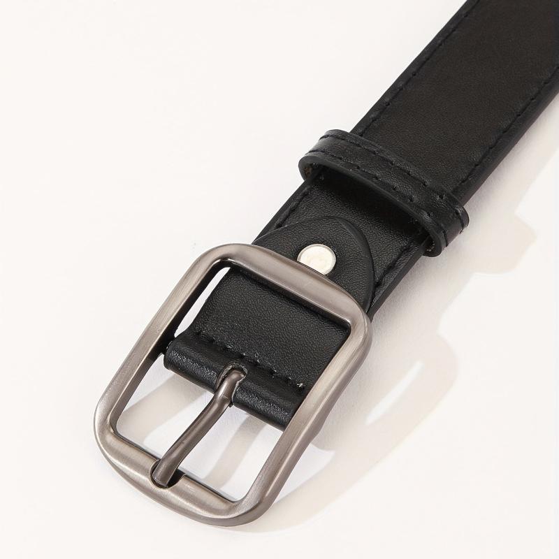 Vintage PU Leather Belt Casual Jeans Pants Belt For Women