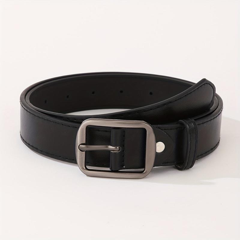 Vintage PU Leather Belt Casual Jeans Pants Belt For Women