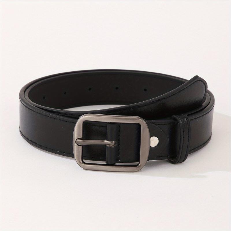 Vintage PU Leather Belt Casual Jeans Pants Belt For Women