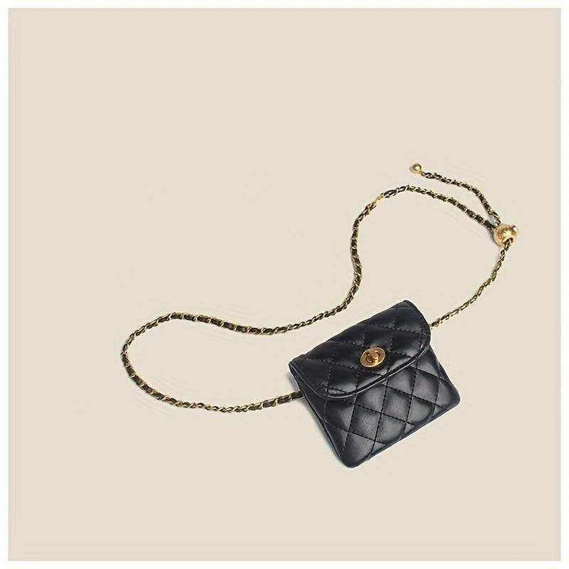 Waist Fanny Pack Chain Bag Purse Travel Jewelry Accessories