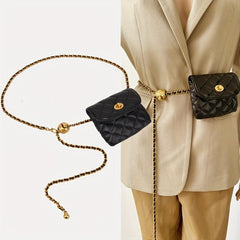 Waist Fanny Pack Chain Bag Purse Travel Jewelry Accessories