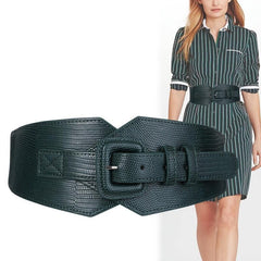 Women's Ultra Wide Belt Ladies Wide Girdle Elastic Waistband