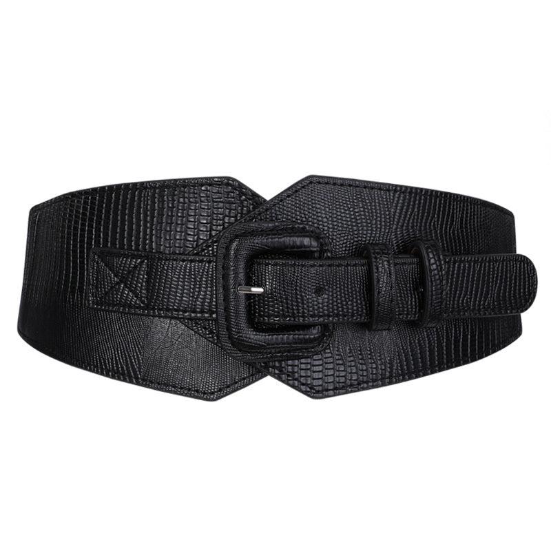 Women's Ultra Wide Belt Ladies Wide Girdle Elastic Waistband