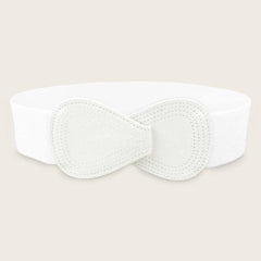 Women's Elastic Waist Cover Belt Stretchy Wide Waistband