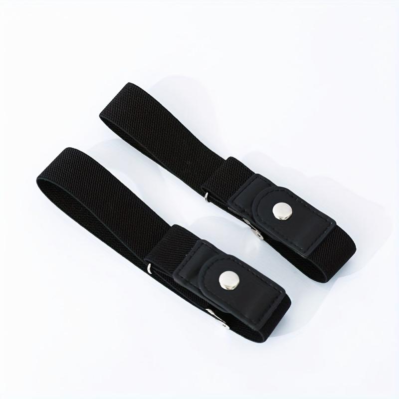 No Buckle Elastic Belt Stretch Adjustable Invisible Belt