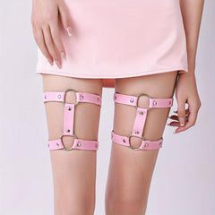 Y2K Style Double Layer Leg Rings