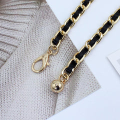 Women's Golden Waist Chain Metal Dress Suit Belt Decoration
