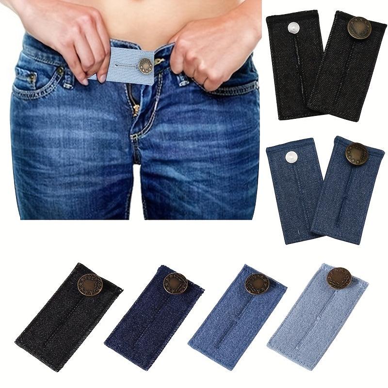 1pc Denim Waistband Extenders Button Extenders for Jeans Pants Trousers