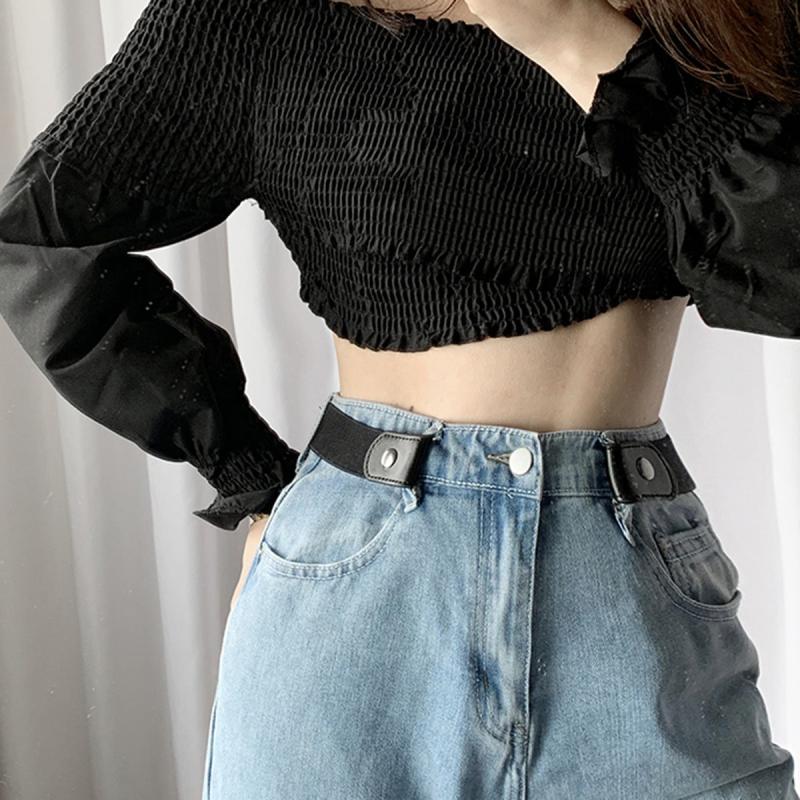 Easy Belt Without Buckle Men Belts Women