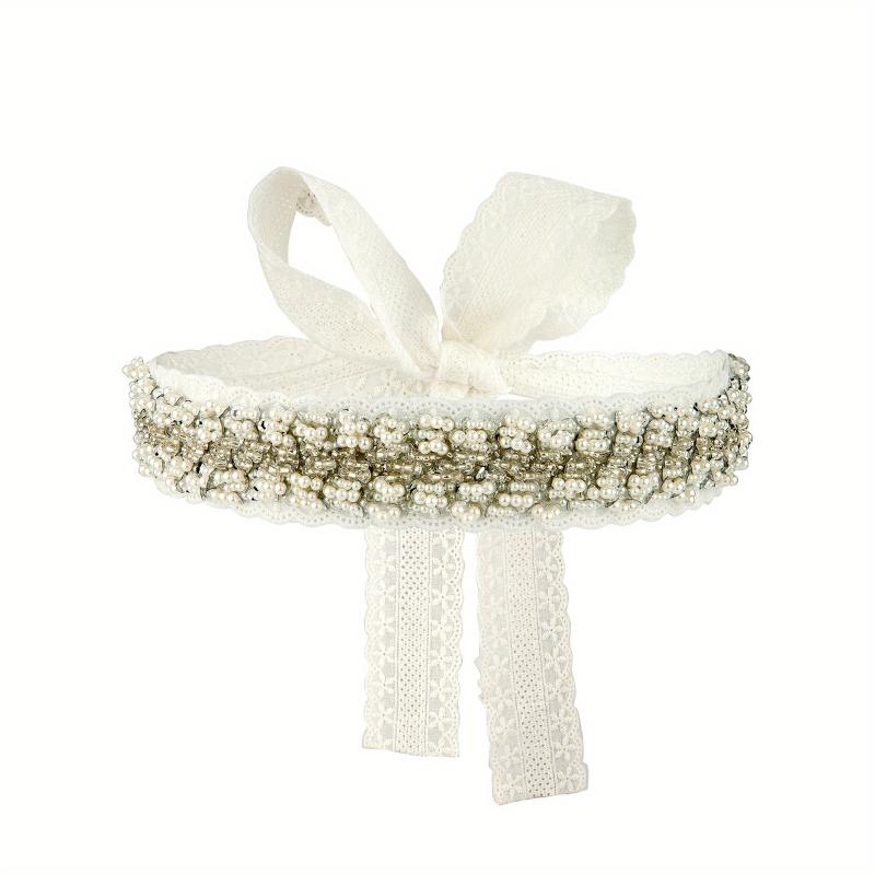 Floral Hollow Wedding Bridal Dress Waistband