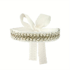 Floral Hollow Wedding Bridal Dress Waistband