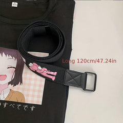 Canvas Nylon Belt Fun Unisex Belt Casual Pants Jeans Belt