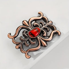 Geometric Hollow Out Belt Buckle Vintage Retro Cowboy Cowgirl Boho Style