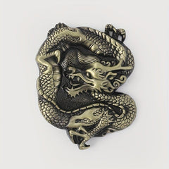 Vintage Dragon Novelty Belt Buckle For Women & Men Western Jeans Accessories