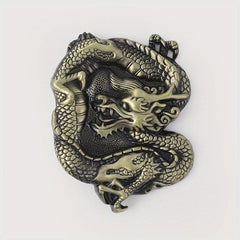 Vintage Dragon Novelty Belt Buckle For Women & Men Western Jeans Accessories