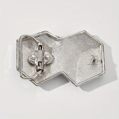 Retro Glitter Dice Belt Buckle Western Cowboy Decorative Accessories