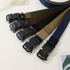 Tactical Belt Military Style Belt Retractable Length Belts Rectangular Buckle
