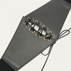 Women Corset Belt Wide Elastic Tie Belt For Dress