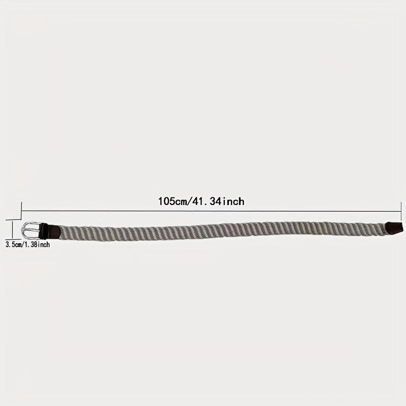 Eco-Friendly Elastic Woven Waist Belt