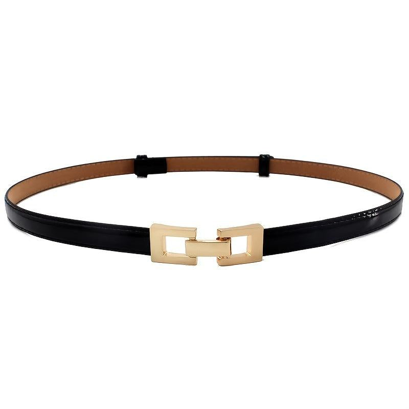 Thin Belt Women's Adjustable Buckle Waist Belt