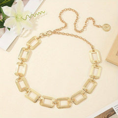 Vintage Metal Waistband Chain Belt for Women