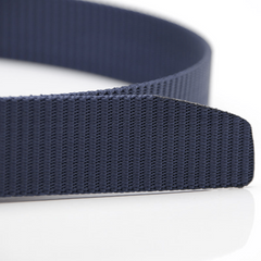 Unisex Braided Waist Belt Round Buckle Casual Nylon Belts