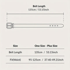 Wide PU Belt Square Buckle Women Coat Belt Dress Girdle