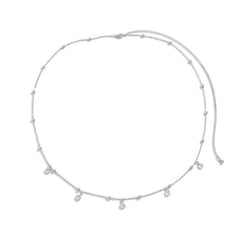 Crystal Pendant Tassel Waist Chain Elegant Belly Chain Women Decorative Accessor