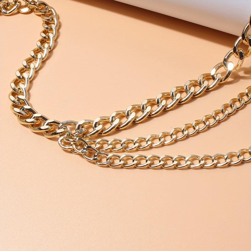 Vintage Chain Fringe Waistband Hip Hop Adjustable Jeans Belt
