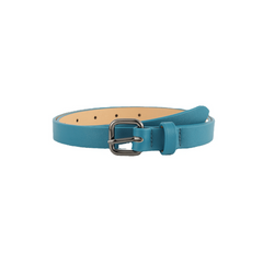 Soft Solid Thin Leather Belt for Women