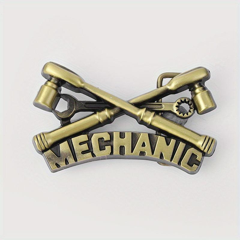 Vintage Tool Wrench Belt Buckle For Women & Men