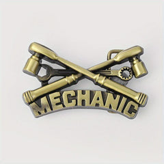 Vintage Tool Wrench Belt Buckle For Women & Men