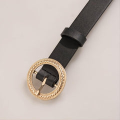 Loop Women Jeans Belt PU Leather Ladies Belt For Jeans Pants Dress Waist Belt
