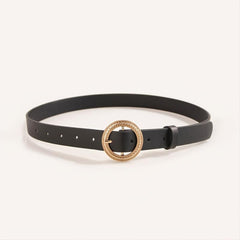 Loop Women Jeans Belt PU Leather Ladies Belt For Jeans Pants Dress Waist Belt