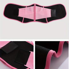 Pink Sweat Belt Fitness Sports Waist Protector Women's Abdominal Body Sculpting