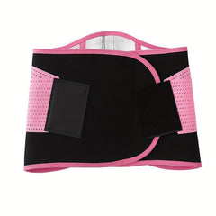 Pink Sweat Belt Fitness Sports Waist Protector Women's Abdominal Body Sculpting