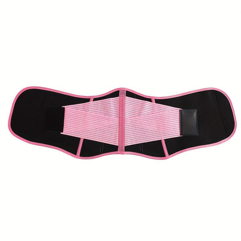 Pink Sweat Belt Fitness Sports Waist Protector Women's Abdominal Body Sculpting