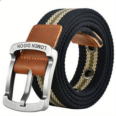 Canvas Belt Men Women Casual Jeans Fashion Leather Belt