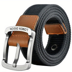 Canvas Belt Men Women Casual Jeans Fashion Leather Belt